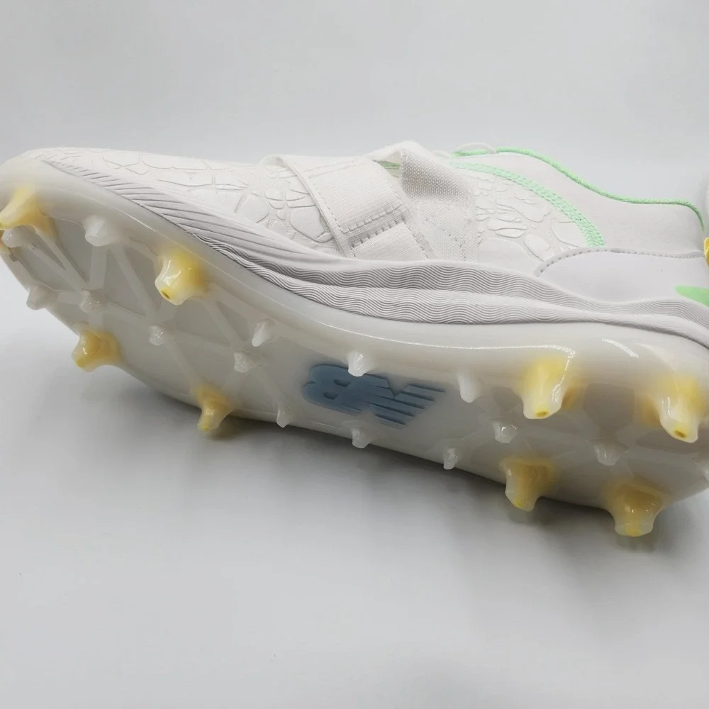 Mens Size 11.5 New Balance Baseball Cleats FuelCell Lindor 2 Comp White LINDT W2